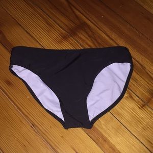 Black bikini bottoms for girls sized 10/12